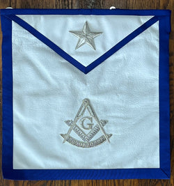 Texas Regulation Past Master's Apron - Silver